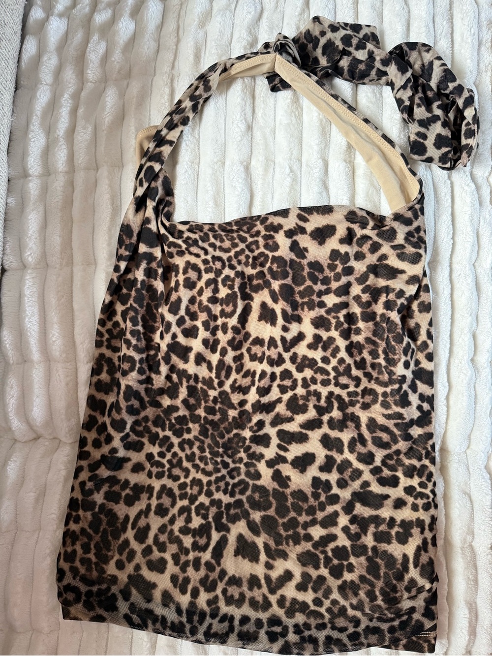 Target Leopard Print Halter Tank